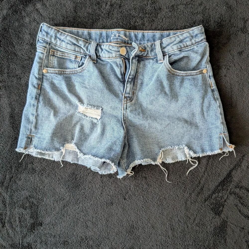 Art Class Women's Girls Blue Cutoff Denim Shorts Kids XXL Women's 6